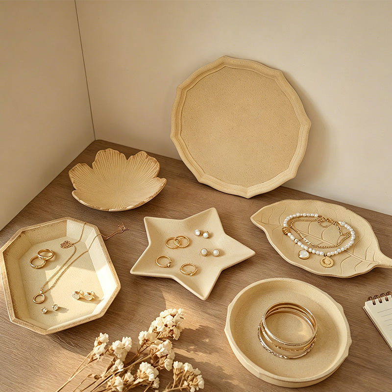 CouldNook DIY Unfinished Raw Texture Fruit - Decor Trays