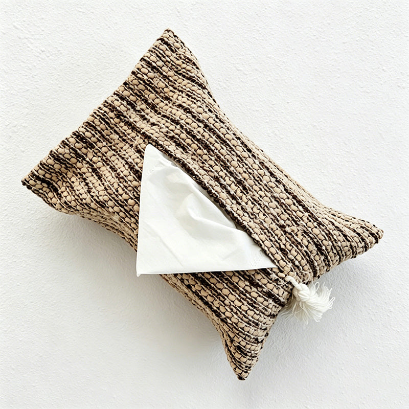CouldNook Nordic Cotton Tissue Bag - Aesthetic Woven Storage