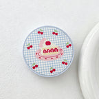 CouldNook Sweet Round Contact Lens Case - Small Home Organizer