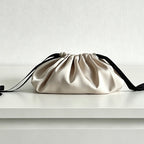 CouldNook Satin Tassel Tissue Box - Aesthetic Luxe Storage Bag
