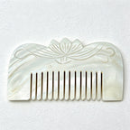 CouldNook Animal Shell Decorative Comb - Aesthetic Carved Shell Ornament