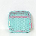 CouldNook Clear Boxy Zip Storage Pouch - Travel Vanity Organizer