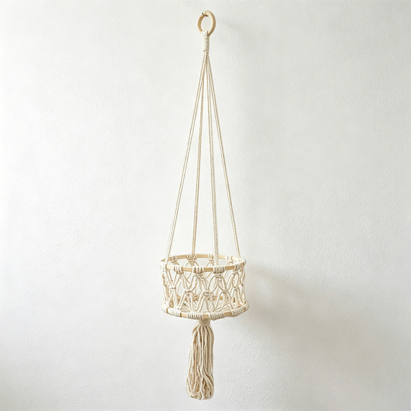 CouldNook Tiered Hanging Plant Basket - Wall Storage Organizer