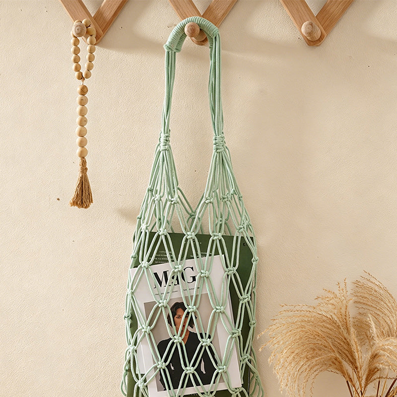 CouldNook Macrame Produce Bag - Hanging Market Tote