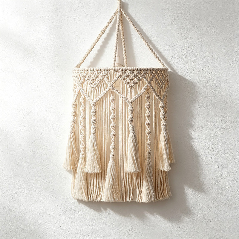 CouldNook Hanging Macrame Wall Decor - Warm Room Detail