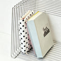 CouldNook Polka Dot Quilted Book Cover - Aesthetic A5 Fabric Sleeve