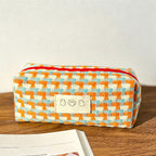 CouldNook Woven-Look Zip Storage Pouch - Desk and Travel Accent