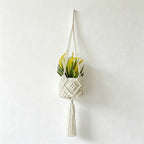 CouldNook Macrame Hanging Basket - Plant Holder Decor