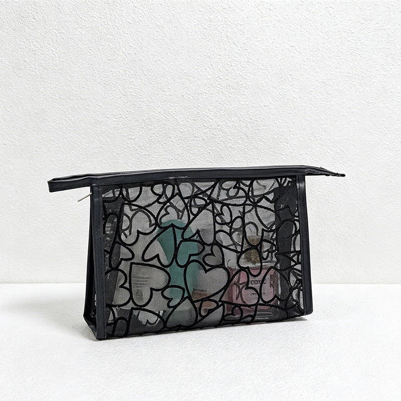 CouldNook Transparent Dot Makeup Pouch - Vanity Storage Accent