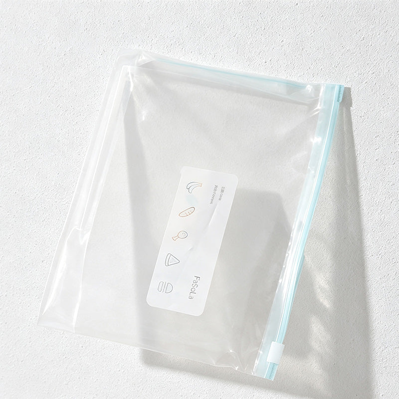CouldNook Clear Stand Up Zipper Pouch Bags - Practical Room Accent
