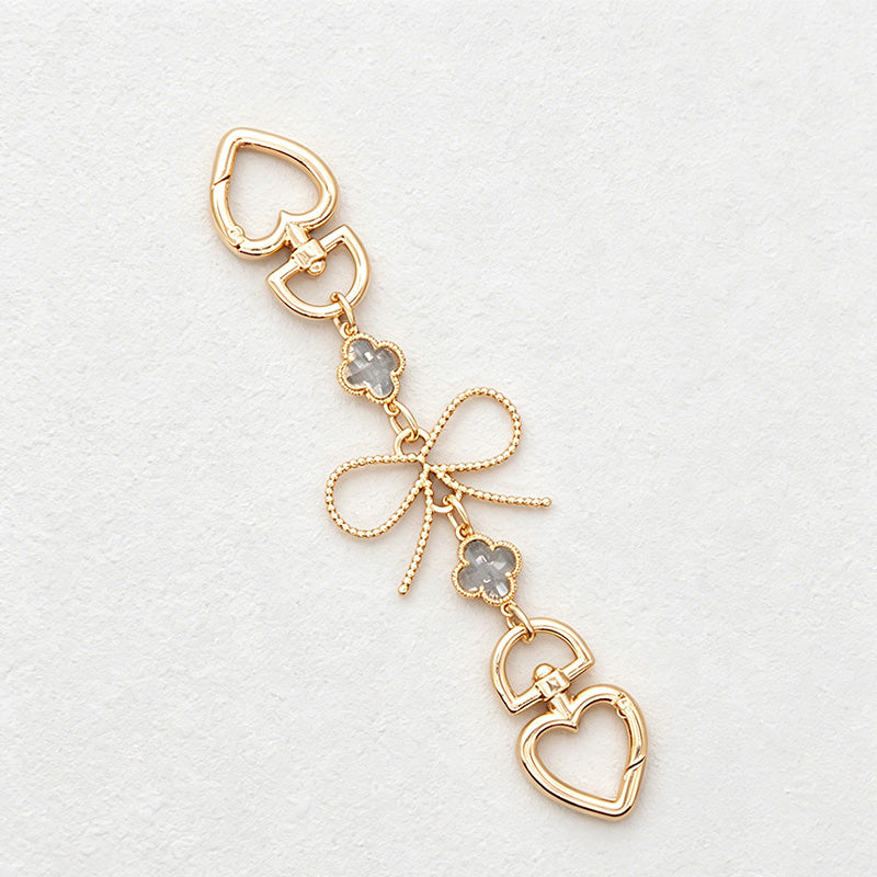 CouldNook Bow Detail Chain Bag Extender - Everyday Bag Accent