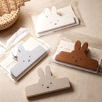 CouldNook Textured Rabbit Shape Utility Clip - Soft Home Detail