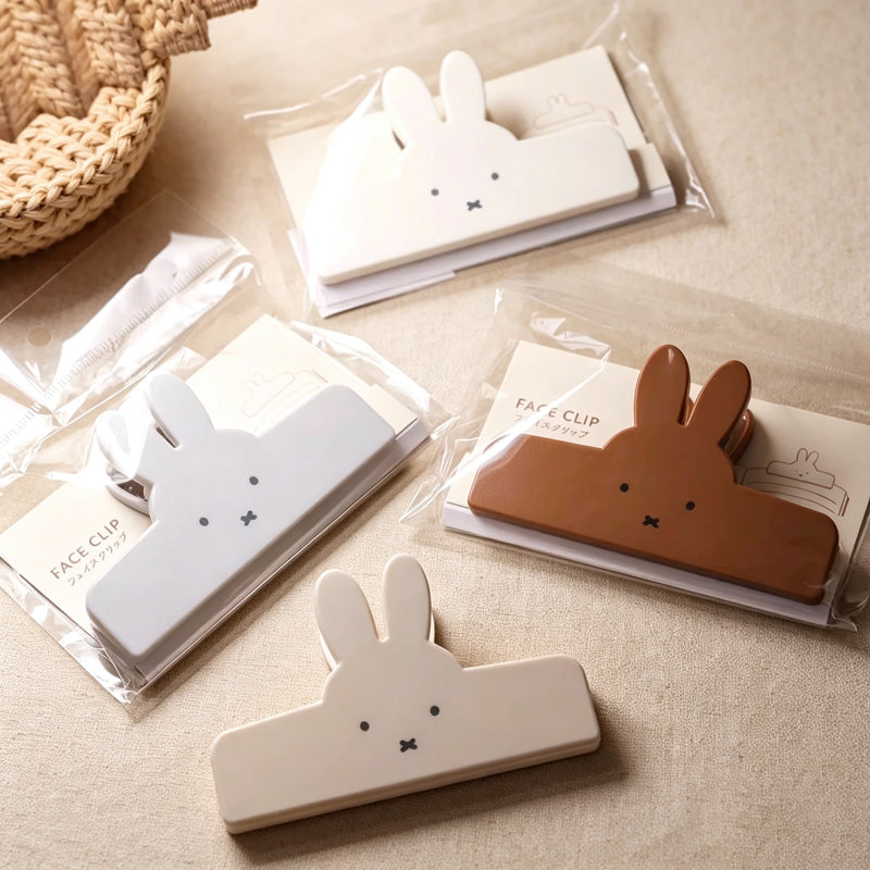 CouldNook Textured Rabbit Shape Utility Clip - Soft Home Detail