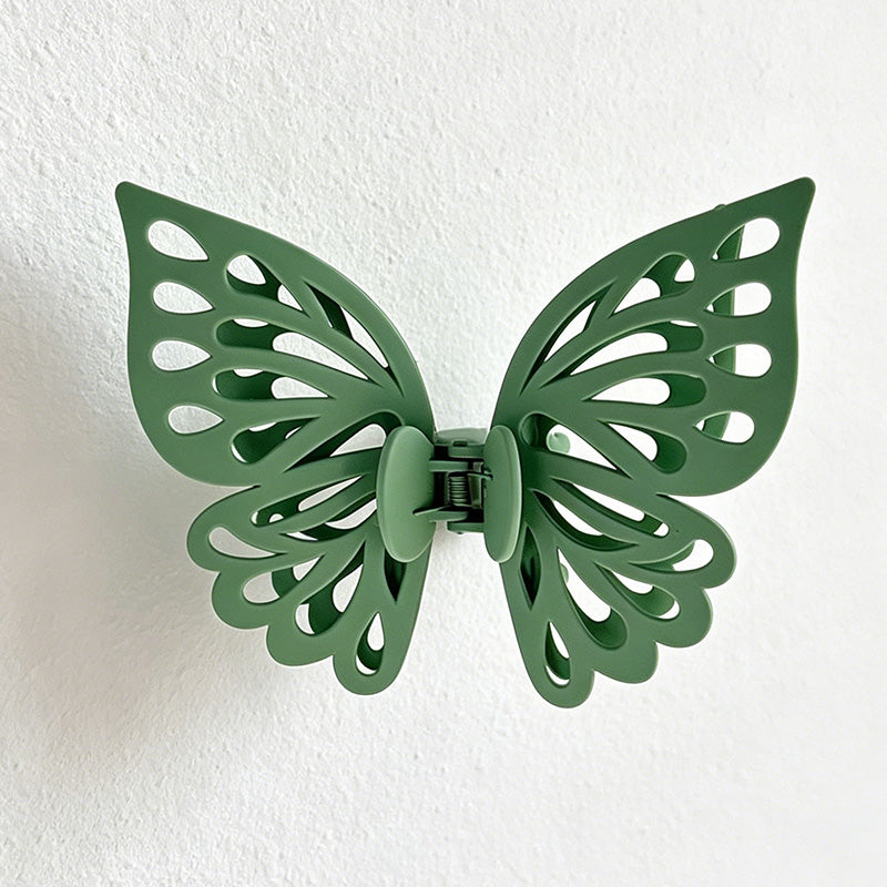 CouldNook Butterfly Hair Claw Clip - Soft Matte Finish Accessory