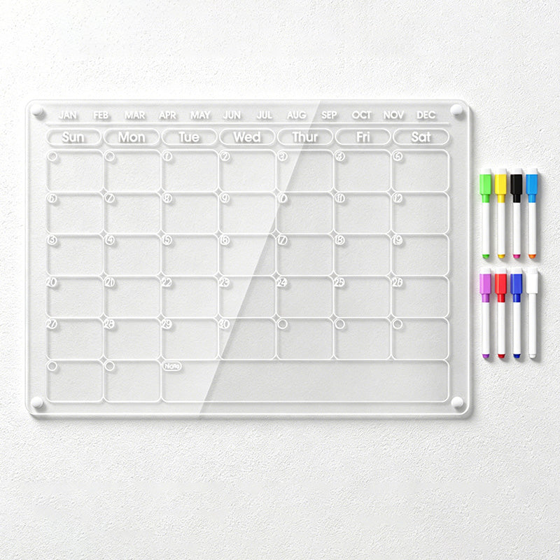 CouldNook Acrylic Weekly Checklist Board - Home Planning Organizer
