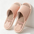 CouldNook Soft Band Open Toe Slippers - Simple Home Accent