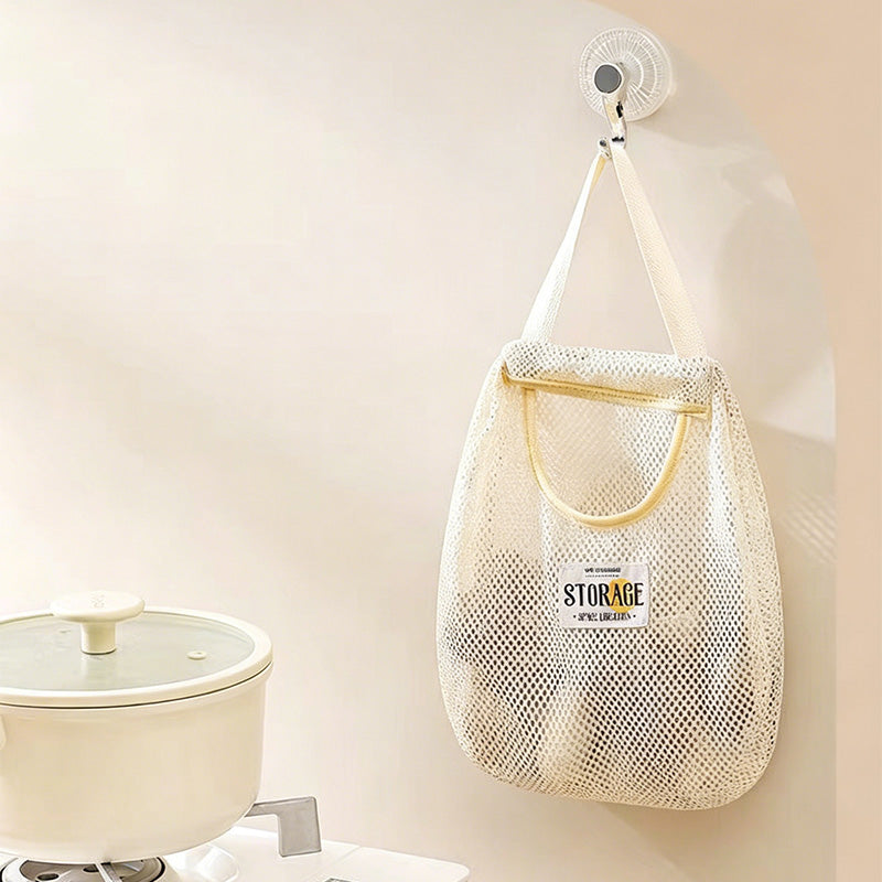 CouldNook Mesh Hanging Storage Bag - Home Organizer Bag