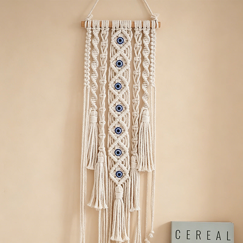 CouldNook Mini Macrame Wall Hanging - Textured Home Accent