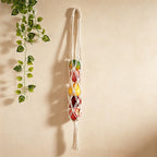 CouldNook Macrame Bottle Carrier - Woven Drink Holder