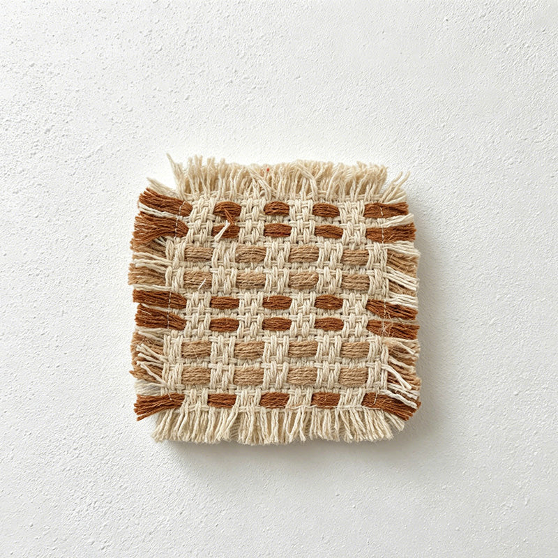 CouldNook Fringed Line Placemat - Soft Bohemian Dining Pad