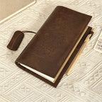 CouldNook Antique Garden Traveler's Notebook - Floral Leather Journal