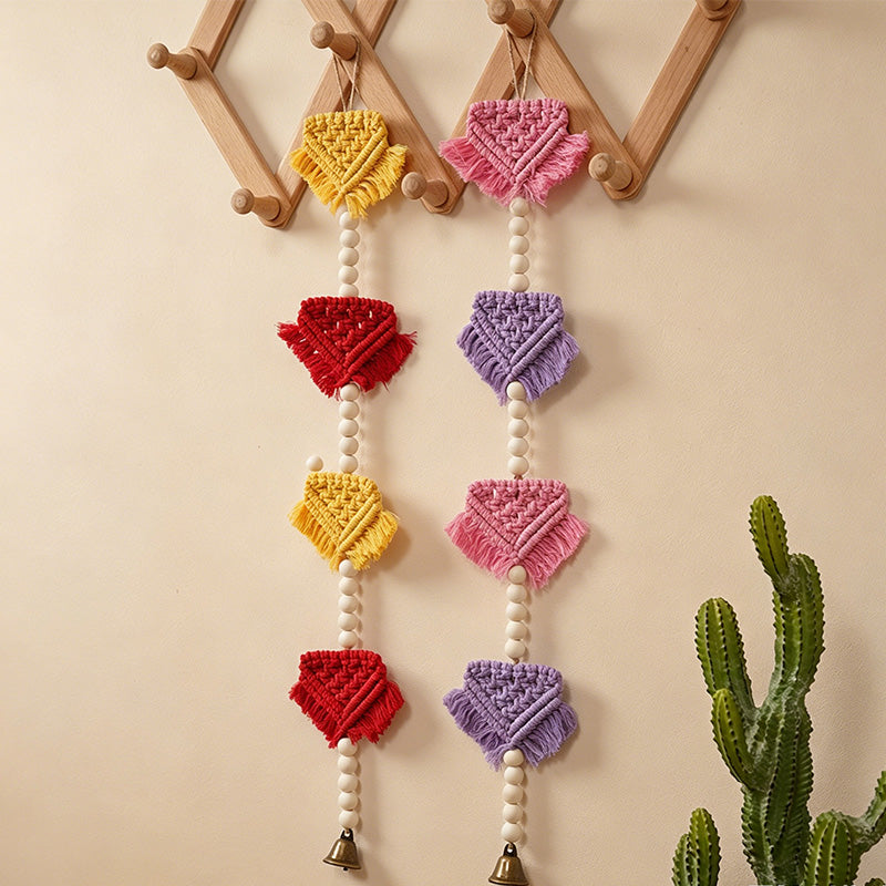 CouldNook Heart Macrame Wall Hanging - Layered Home Decor