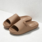 CouldNook Cushioned EVA Open Toe Slide Slippers - Soft Home Accent