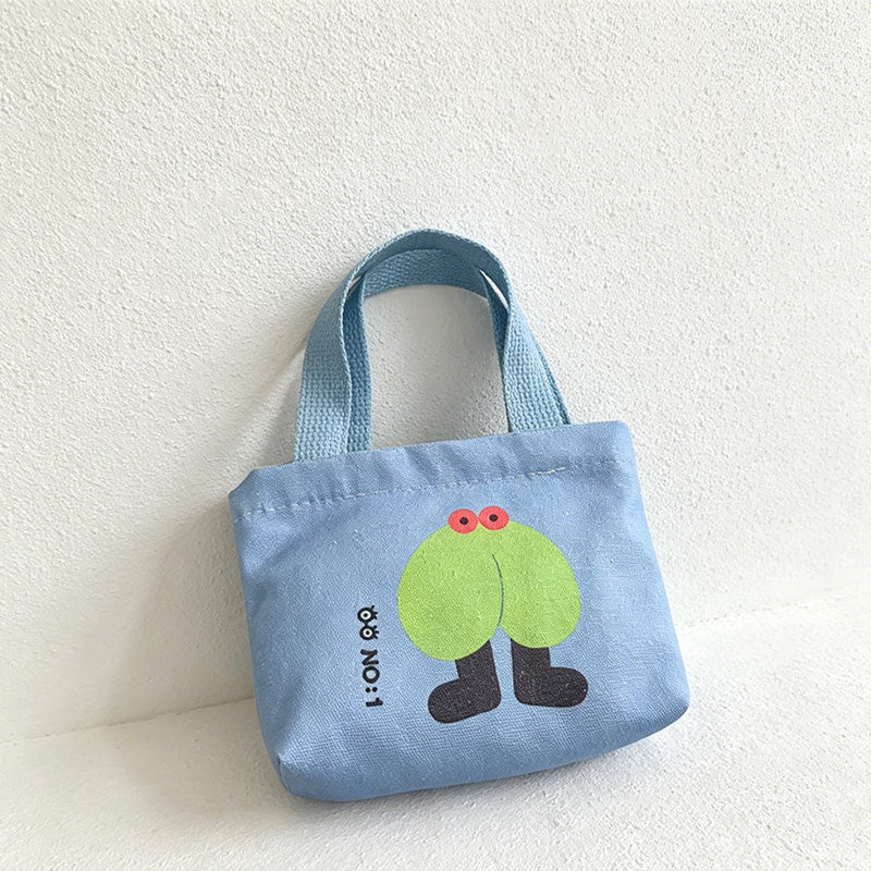 CouldNook Character Mini Tote Bag - Small Carry Accent