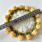 CouldNook Hand Crochet Cotton Coaster & Table Runner - Boho Table Decor