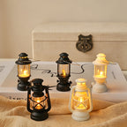 CouldNook Mini Retro LED Lantern Night Light - Table Accent