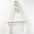 CouldNook Macrame Paper Towel Holder - Kitchen Wall Accent Decor