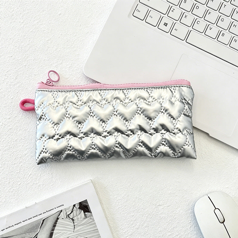 CouldNook Bow and Heart Mini Pouch - Everyday Organizer Bag