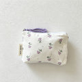 CouldNook Floral Drawstring Cosmetic Pouch - Vanity Storage Accent