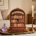 CouldNook Wood Book Nook Display - Shelf Decor Accent