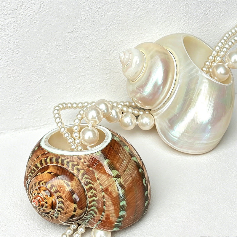 CouldNook Artisan-crafted Shell Napkin Ring - Aesthetic Ocean Dining Accent