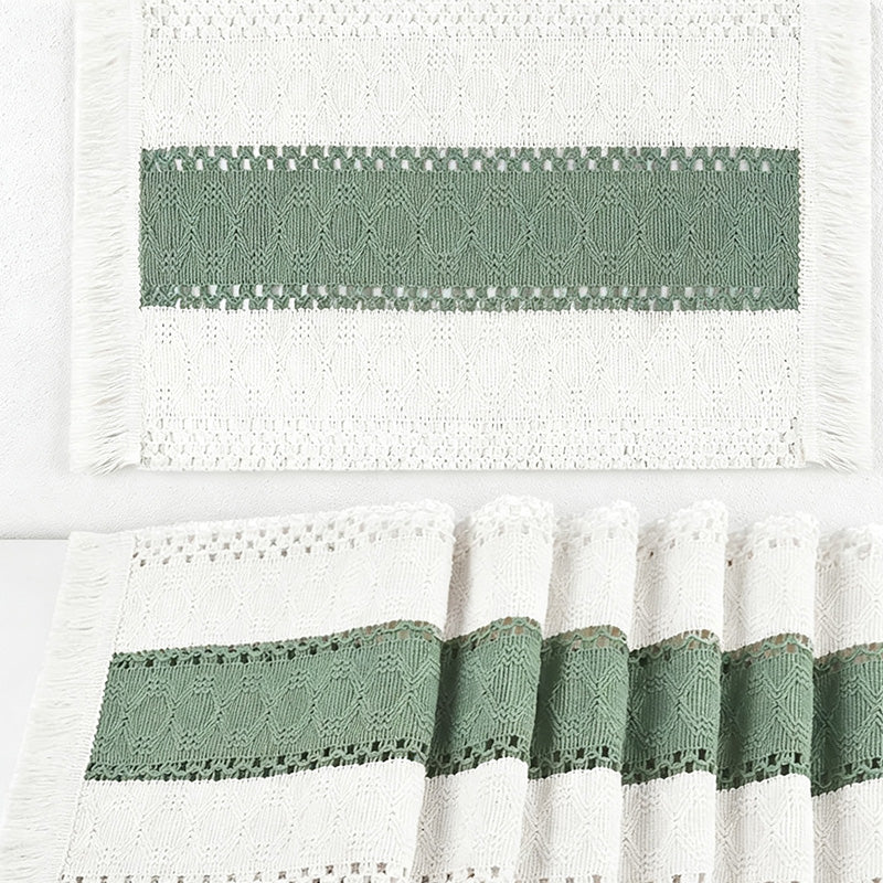 CouldNook Woven Look Dining Pad Table Placemat - Small Space Helper