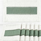 CouldNook Woven Look Dining Pad Table Placemat - Small Space Helper