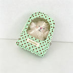 CouldNook Polka Dot Mini Window Pouch - Earbud Storage Case