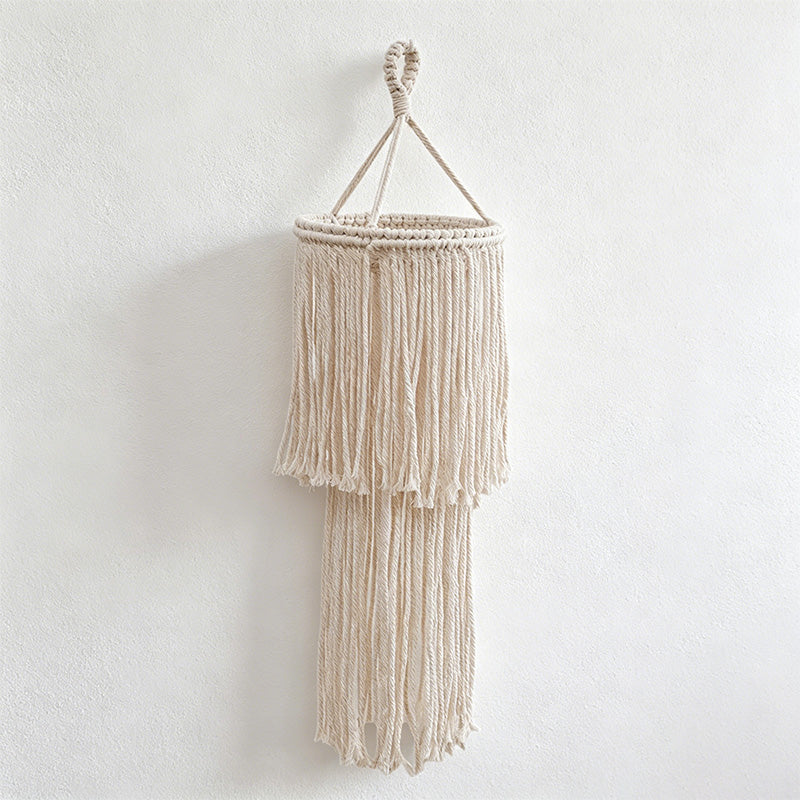 CouldNook Macrame Pendant Lampshade - Hanging Light Decor