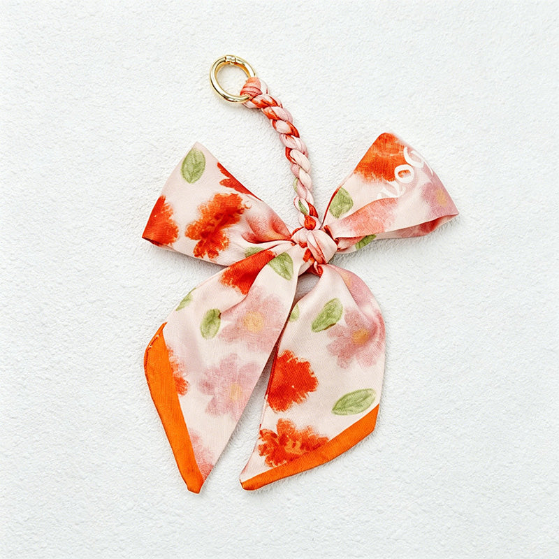 CouldNook Red Series Bow Bag Charm - Soft Bag Accent