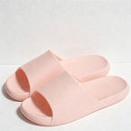 CouldNook Soft EVA Wide Band Slide Slippers - Relaxed Family Accent