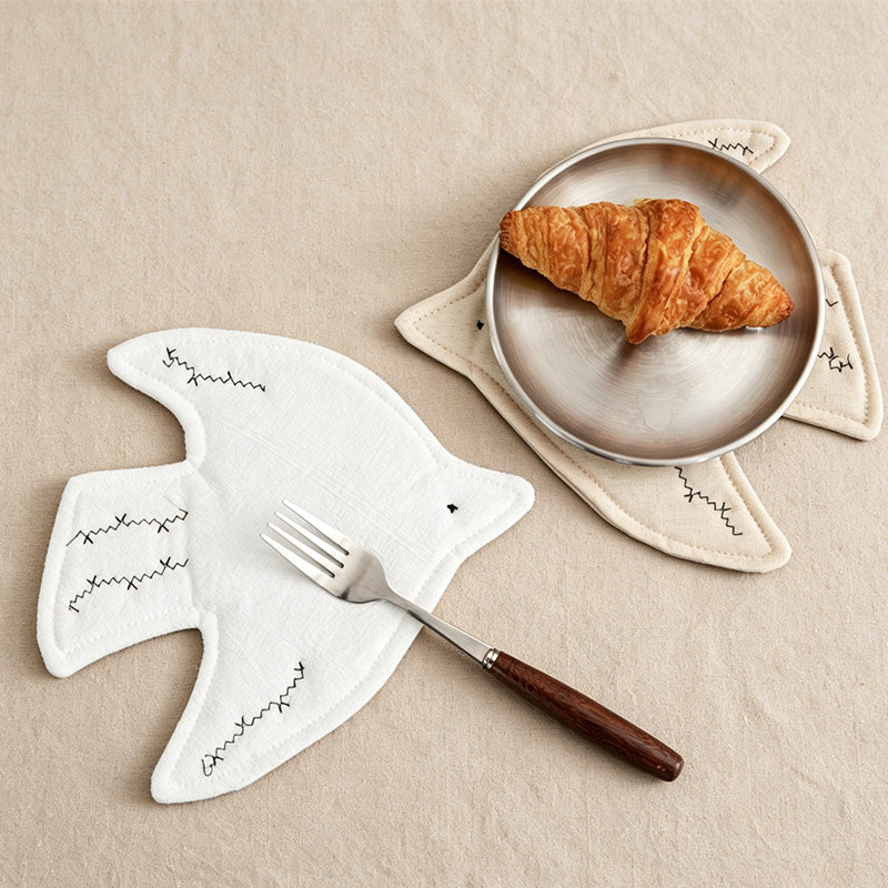 CouldNook Bird Crochet Cup Coaster - Tabletop Home Accent