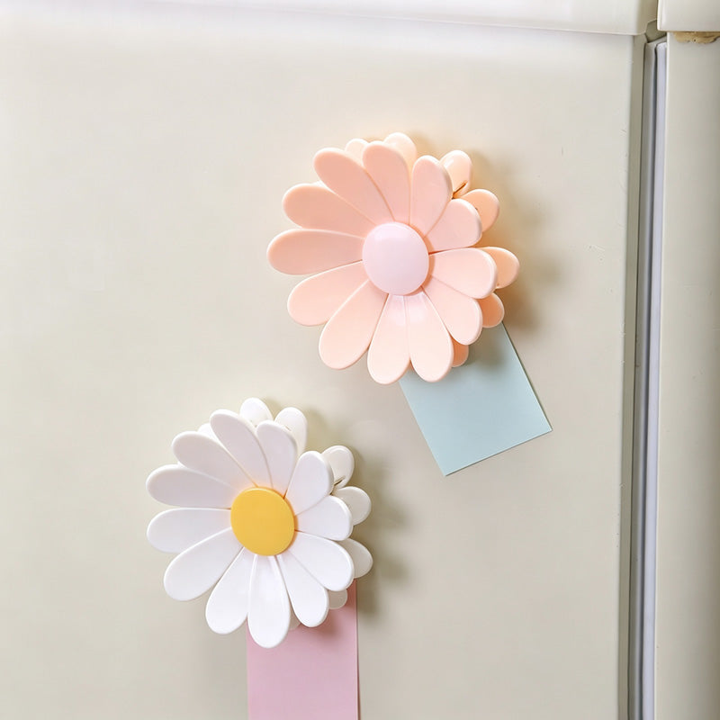 CouldNook 6-in-1 Daisy Sealing Clips Removable Petal Food Bag Clips - Simple Daily Essential