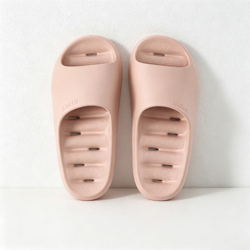 CouldNook Round Sculpted Sole Home Slippers - Easy Storage Accent