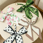CouldNook Patterned Bow Bag Charm - Giftable Bag Accent