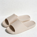 CouldNook Soft EVA Wide Band Slide Slippers - Relaxed Family Accent