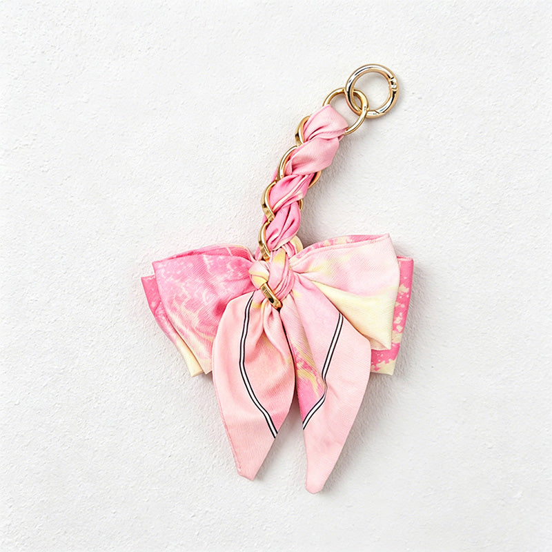 CouldNook 6.69’’ Leaf Pattern Bow Bag Extender - Bag Accent