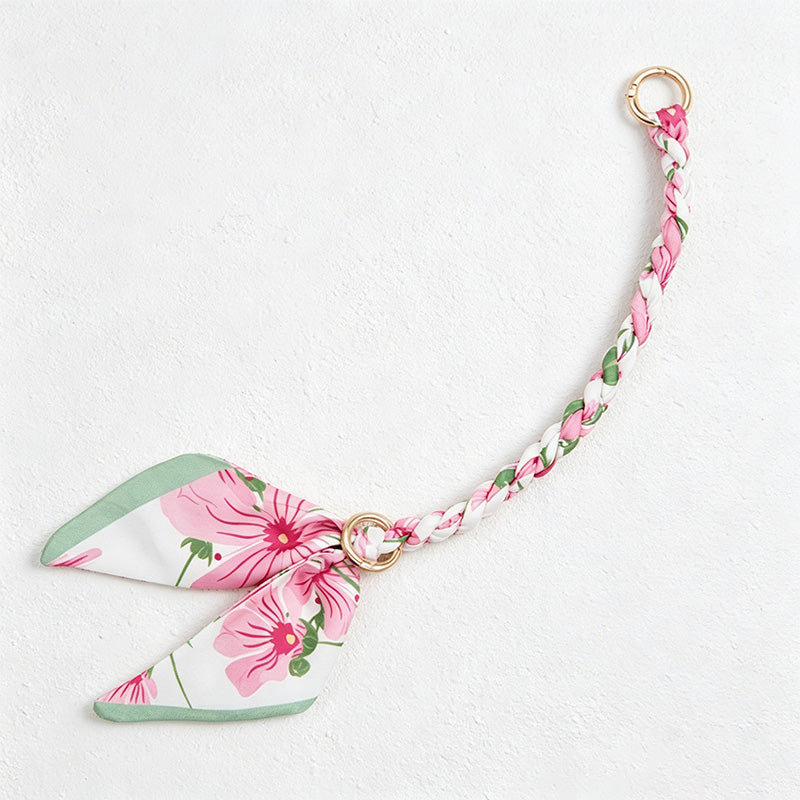 CouldNook 10.24'' Red Series Short Leaf Ribbon Bag Strap - Mini Accent