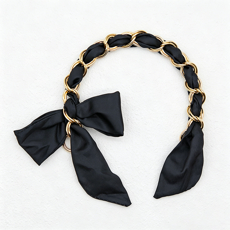 CouldNook 16.54’’ Ribbon Bow Chain Bag Strap - Everyday Accent