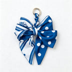 CouldNook 5.51''  Pattern Bow Bag Charm - Handle Accent